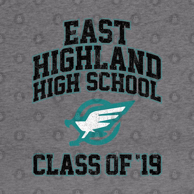 East Highland High School Class of 19 (Variant) by huckblade